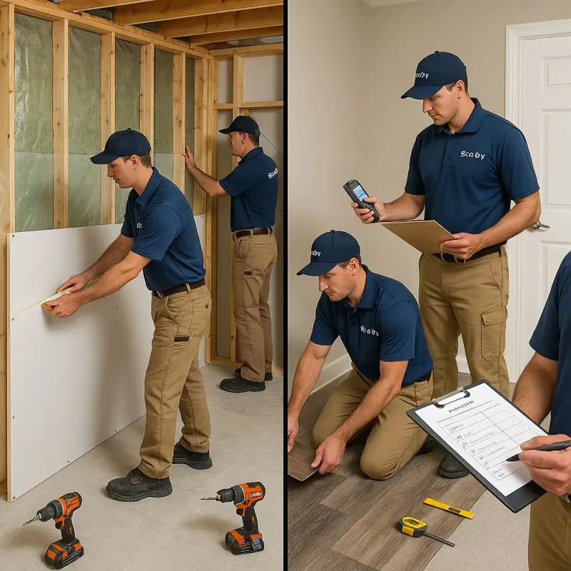 Repairs and Reconstruction process in Gardnerville Ranchos, NV